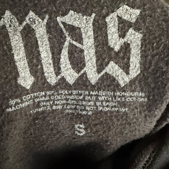 Nas Royalty Tour 2019 Hoodie Black S - Picture 5 of 5